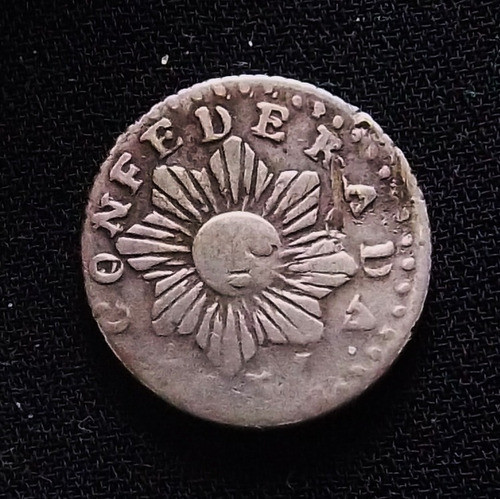 Córdoba Moneda 1/2 Real 1854 Bueno Cj 70.1.1 1