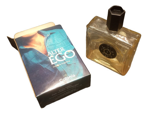 Antiguo Frasco Y Caja Colonia Alter Ego (vacío Para Adorno) 0