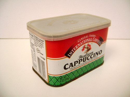 Retro Lata De Cafe Italian Cappuccino Vintage Años 90 Boedo 1