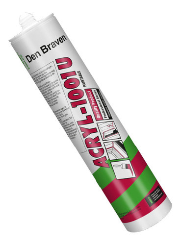 Sellador Acrílico Profesional Pintable Blanco Den Braven G P 0