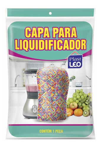 Capa Liquidificador Estampado Polietileno Universal 1