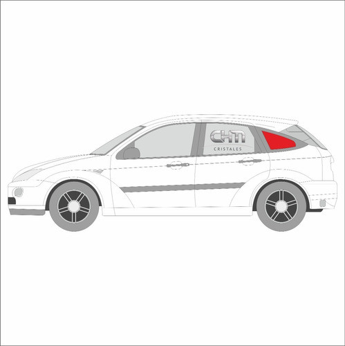 Vidrio Ventilete Ford Focus 1997 Al 2010 5 Puertas Izquierdo 0