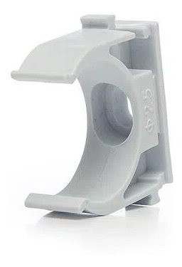 Grampa Fija Pvc Para Caño D25 Sica Electrosystem 1