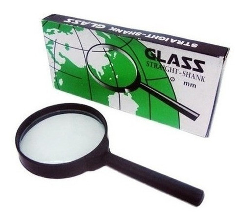 Lupa Glass New Clor Mango Plastico 60 Mm X1 U 1