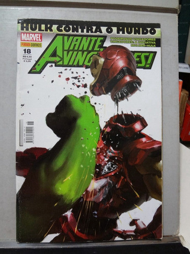 Gibi Hqs Hulk Contra O Mundo Avante Vingadores Nº 18 0