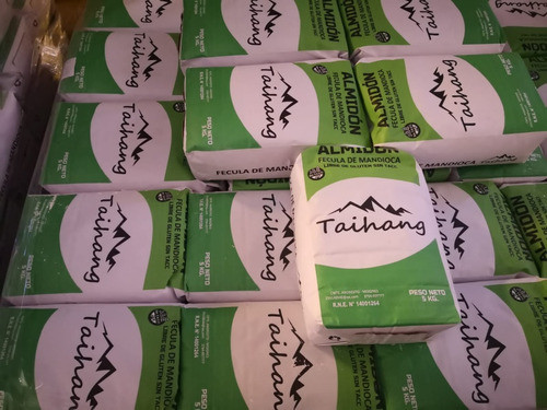 Fecula De Mandioca X 10kg Sin Tacc Sin Gluten Taihang C/ Env 1