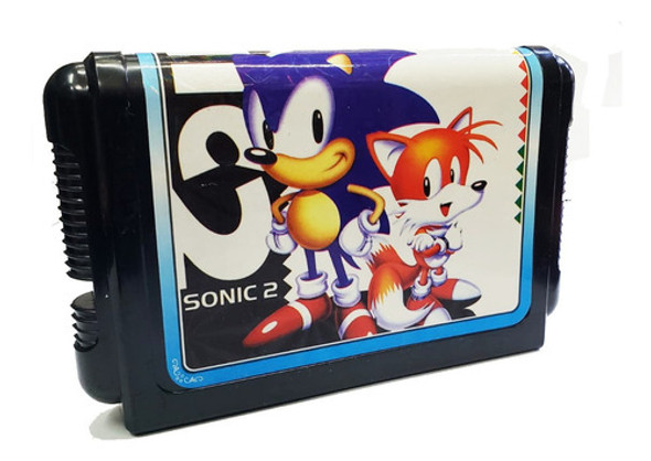 Cartucho Sonic 2  |  Para Consolas 16 Bits Retro -mg- 0