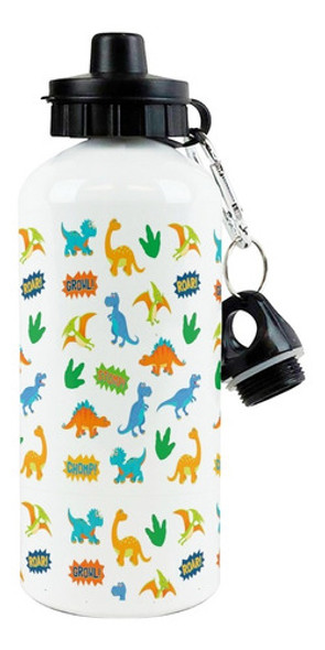 Botella Deportiva - Dinosaurios Collage 0