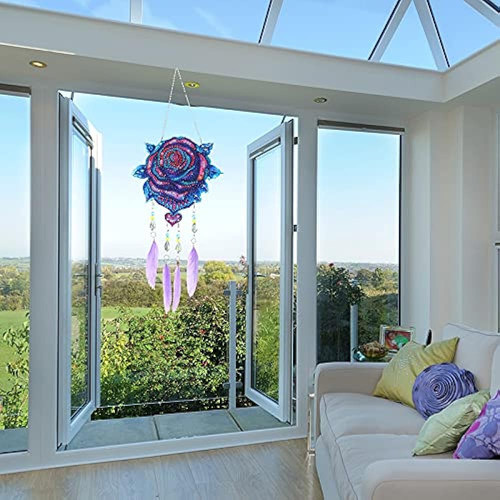 Hxyqmmy Diamond Painting Wind Chimes - Kits De Pintura De Di 1