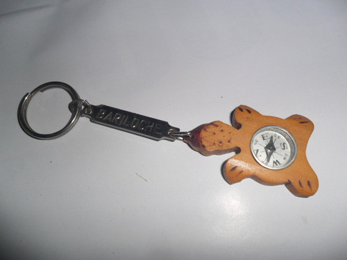 Bariloche Llavero Brujula Tortuga Tortuguita Madera Gaston 0