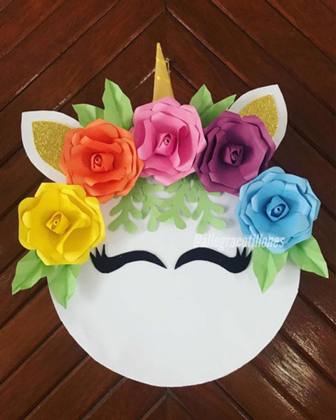 Piñata Unicornio Para Cumpleaños. Allegracotillones. 1