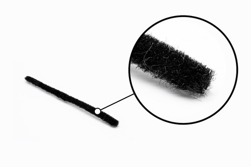 300 Mts De Burlete  Felpa Para Abertura En Aluminio De 7x4,5 0