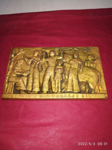 Placa Censo Agropecuario 1937 1