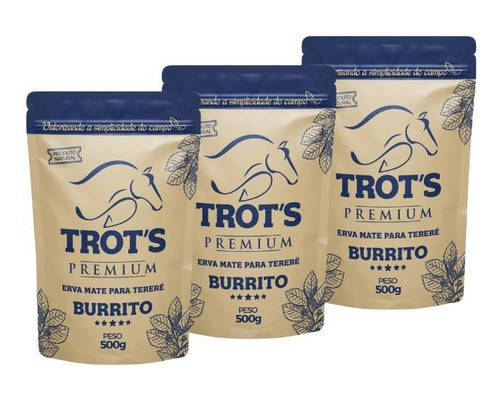 Kit 3 Ervas De Terere Trots Premium 500g Cada Sabores 0