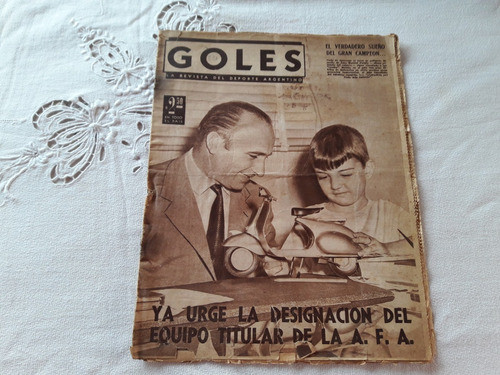 Revista Goles Nº 551 17/2/1959 Juan Manuel Fangio 0