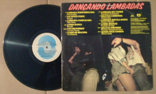 Vinil Lp Dançado Lambadas / Guitarradas Os Panteras Aldo Sen 1