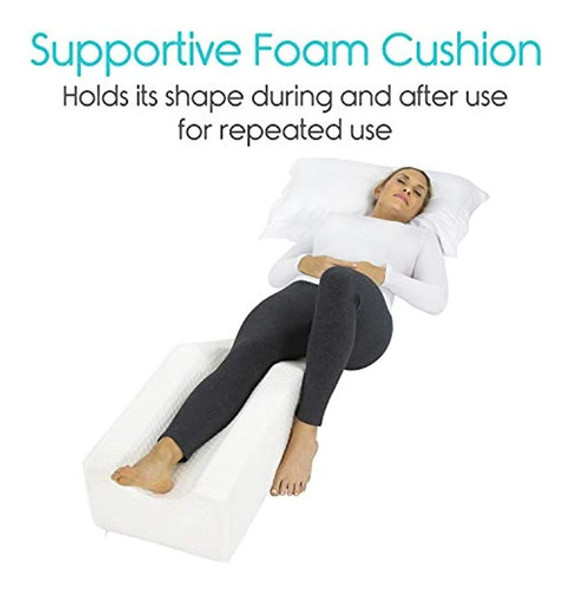 Almohada De Elevación De Piernas Xtra- Comfort - Para Hincha 1 Almohada De Elevación De Piernas Xtra- Comfort - Para Hincha 1