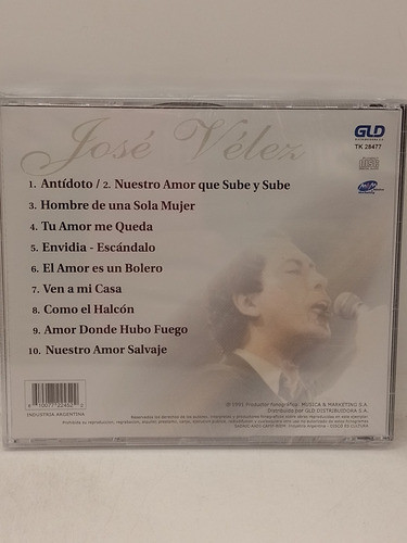 José Vélez De Colección Cd Nuevo 1