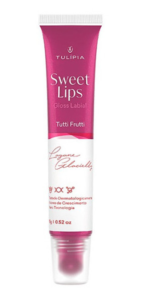 Lips Gloss Labial Sweet Nutrição Hidratação 15g Tulipia 0