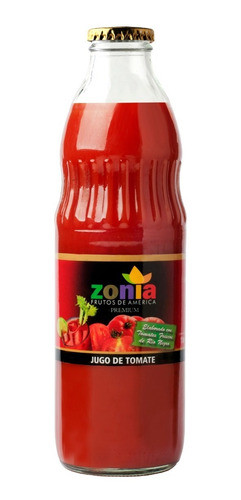 Jugo De Tomate Zonia 910 Ml Especial Para Bloody Mary 0