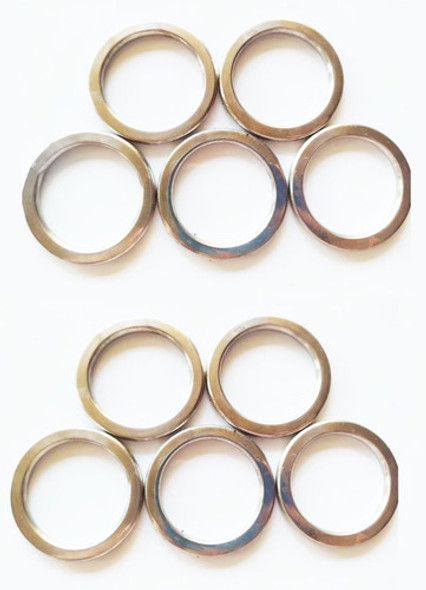 Argola Inox Numero 24 Chata 10 Unidades Livre De Ferrugem 0 Argola Inox Numero 24 Chata 10 Unidades Livre De Ferrugem 0