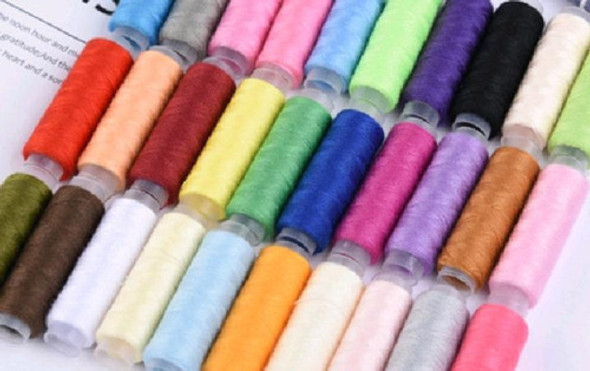 Kit Costura Manual Agulhas E Linhas Portátil Básico 0