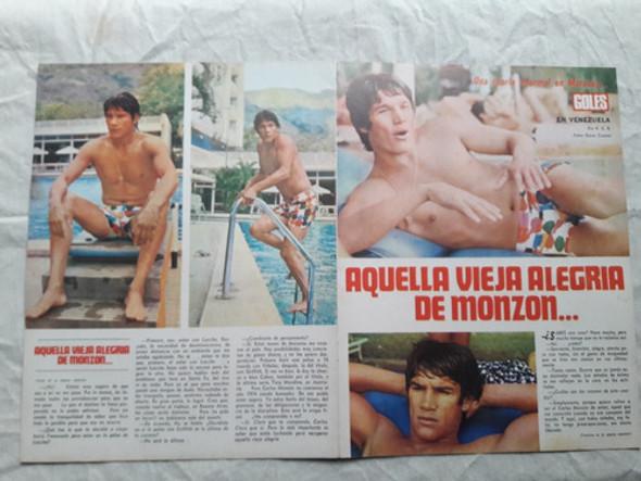 Póster Revista Goles - Carlos Monzon Boxeo 1