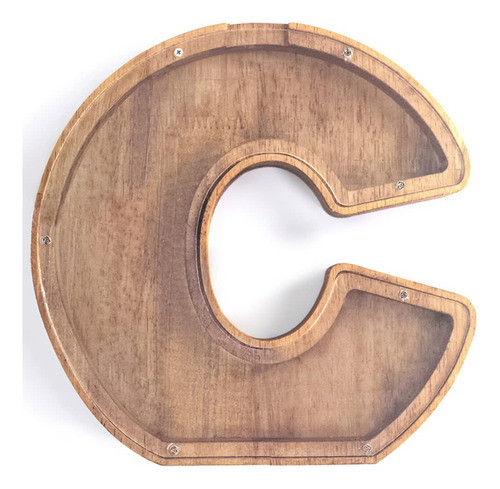 Artanlife Alcancia De Letras Grandes C De 9.2 Pulgadas Para 0