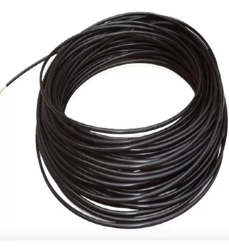Linga De Acero Forrado Negro Ideal Poleas Gimnasio 1
