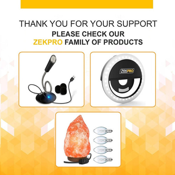 Microfono De Computadora Usb Zekpro [plug & Play] (qm5v) 1