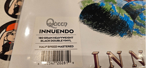 Queen Innuendo Lp Vinilo Doble Europe 2015 Cerrado Halfspeed 1