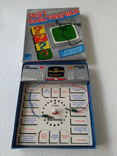 Juego De Mesa Antiguo Test Electrónico (leer) 1