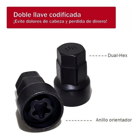 Bulones Antirrobo Citroen C3 Rhino Wheel Locks Classic 1