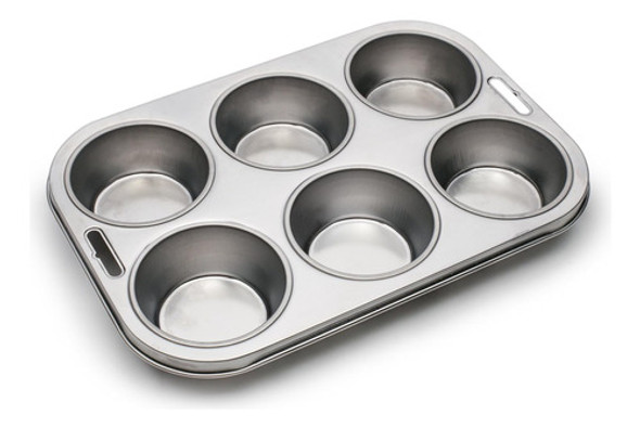 Fox Run 4867 Asadera Acero Inoxidable Muffin 6 Espacios 0 Fox Run 4867 Asadera Acero Inoxidable Muffin 6 Espacios 0