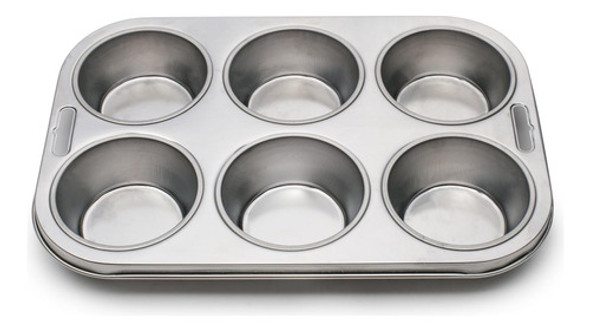 Fox Run 4867 Asadera Acero Inoxidable Muffin 6 Espacios 1 Fox Run 4867 Asadera Acero Inoxidable Muffin 6 Espacios 1