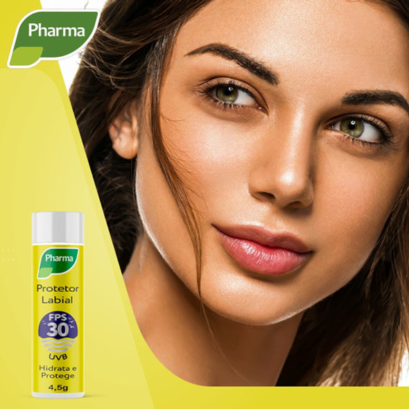 Protetor Labial Fps 30 Pharmatura Hidrata E Protege 1