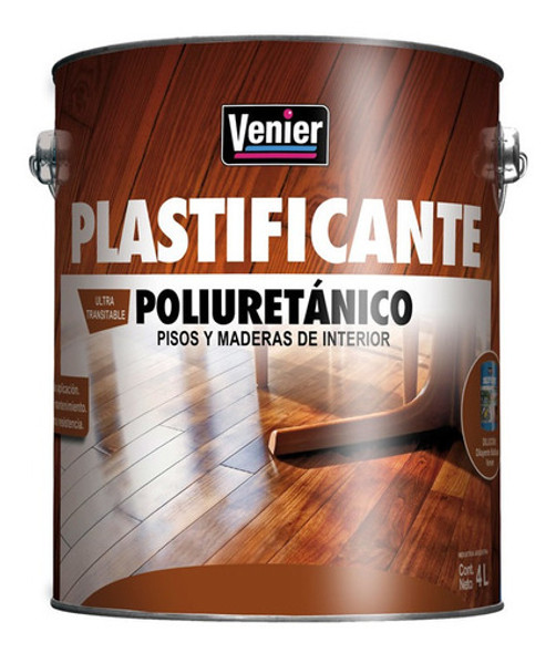 Plastificante Poliuretanico P/pisos Brillante 4lts Prestigio 0