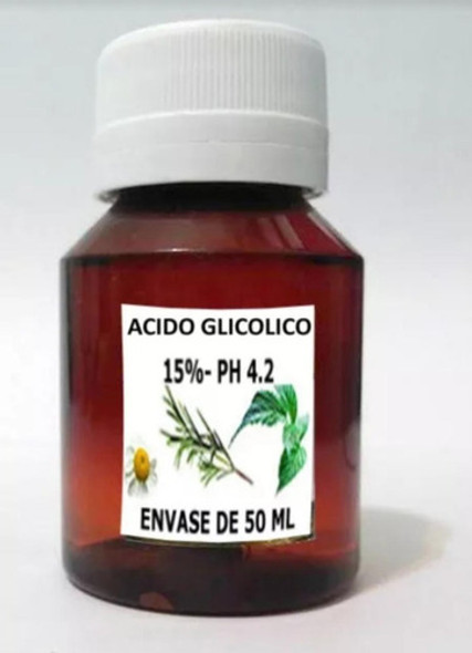Acido Glicolico 15% Ph 4,2 Peeling Arrugas Manchas 50ml Caba 0