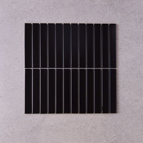 Fika Porcelanato Stackbond Black Matte 30x29 0