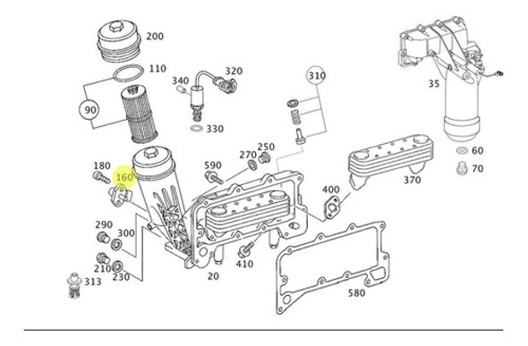 Sensor Pressao Do Oleo Mercedes Om904 (0041532028) 1