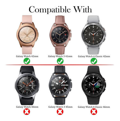 Protector De Pantalla Para Galaxy Watch 3 41 Mm Dureza 9h 1