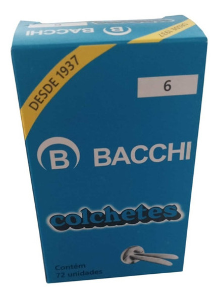 Colchetes Aço Nº6 Para Até 120 Folhas Caixa Com 72 unidades 0