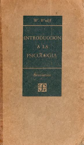 Introduccion A La Psicologia - Wolf 0