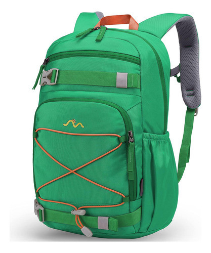 Mochila De Senderismo Infantil Mountaintop 15l Verde 0