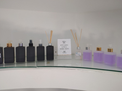 10 Envases Time Soft 125cc 200cc Pulverizador Cremera 1