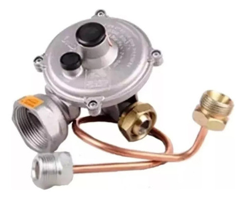Regulador Gas Natural 6 M3  + Flexible Galea Primera Calidad 0