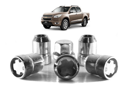 Tuercas Bulones De Seguridad Antirrobo P/ Chevrolet S10 0