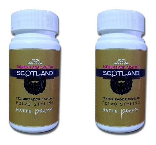 Polvo Texturizador Mate Scotland Barber 10g X 2 Unidades 0