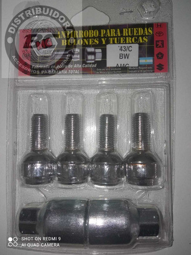 Kit Antirrobo Volkswagen Varios Con Combinación Personal 0