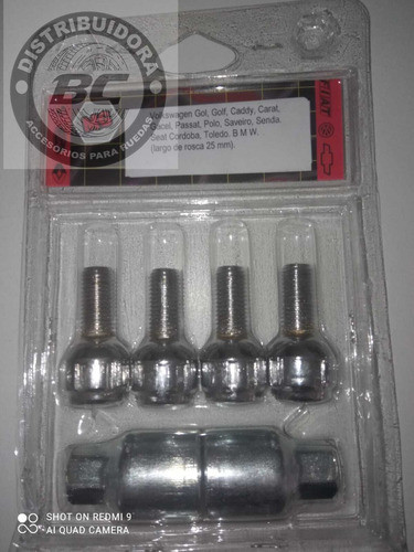 Kit Antirrobo Volkswagen Varios Con Combinación Personal 1